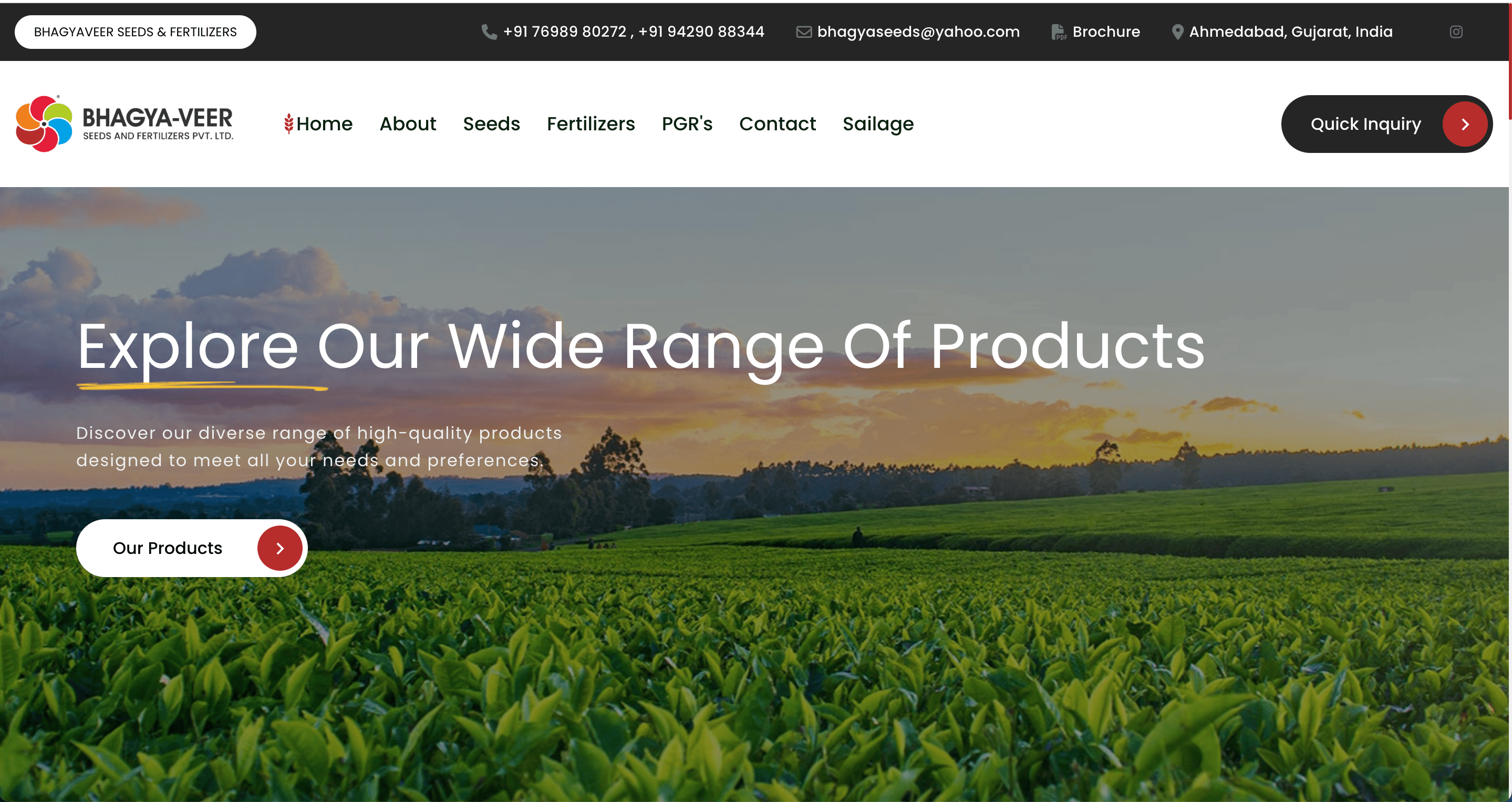 Bhagyaveer Seeds & Fertilizers Pvt. Ltd. 